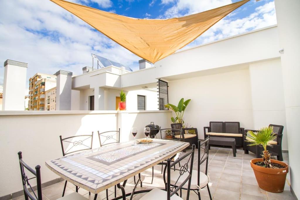 דירות מאלגה Luxury Duplex Downtown Superb Terrace&Free Parking מראה חיצוני תמונה